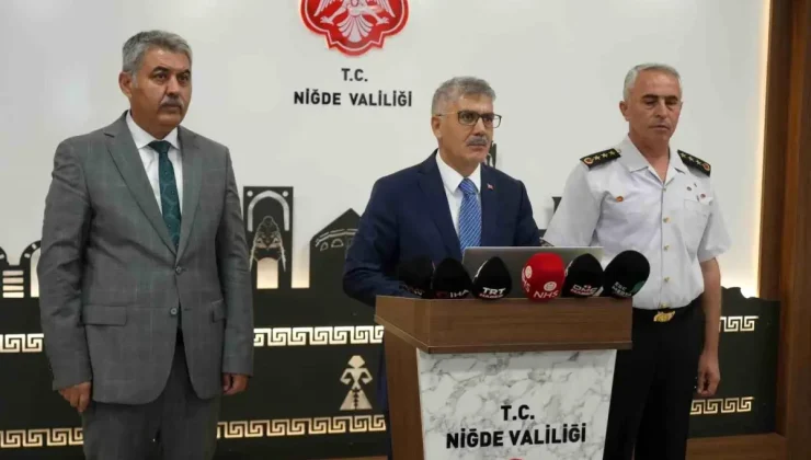 Niğde’de Genişletilmiş İl Güvenlik ve Asayiş Toplantısı Yapıldı